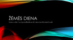 Žemės diena, kovo 20d. projektas 1