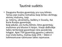 Rusijos Gyventojai projektas 3