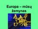 Europos geografinė padėtis prezentacija