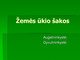 Žemės ūkio šakos: Augalininkystė Gyvulininkystė
