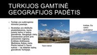 Turkijos geografinė padėtis Ekonomika 3