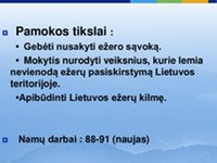 Ežerų pasiskirstymas Lietuvoje 2