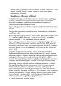 Naudingosios iškasenos konspektas 3