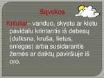 Kritulių įvairovė 3