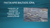 Baltijos jūros geografinės padėties pristatymas 3