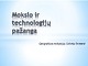 Mokslo ir technologijų pažanga