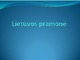 Lietuvos pramonė skaidrės