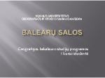 Balearų salos 1