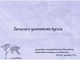 Žemynai ir geometrinės figūros skaidrės