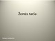 Žemės tarša