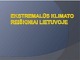 Ekstremalūs klimato reiškiniai Lietuvoje