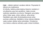 Upės ir ežerai pristatymas 2