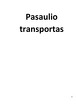 Pasaulio transportas referatas