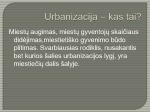 Urbanizacija besivystančiose šalyse 2