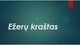 Lietuvos ežerai pristatymas