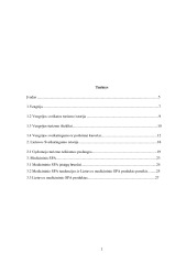 Vengrijos sveikatos turizmo produktai Lietuvos turizmo produktuose 1