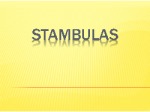 Skaidrės apie miestą Stambulas 1