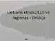 Lietuvos etnokultūrinis regionas - Dzūkija