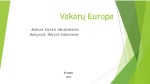 Vakarų Europa skaidrės 1