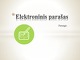 Elektroninis parašas ir e - sertifikatas