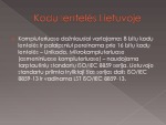 Kompiuteriuose naudojamos kodų lentelės Lietuvoje 2