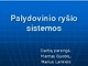 Palydovinio ryšio sistemos
