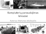 Kompiuterių panaudojimas laivuose 1