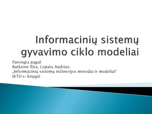 prekybos gyvavimo ciklas