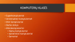 Kompiuterių istorija ir klasės 3