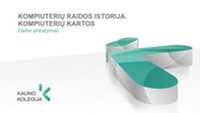 Kompiuterių raidos istorija skaidrės 1