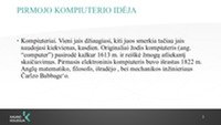 Kompiuterių raidos istorija skaidrės 3