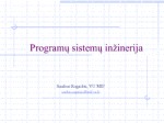 Projekto valdymas pagal PMBOK 1