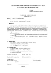 Valdikliai kursinis 1