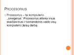 Vidiniai kompiuterio įtaisai pristatymas 2