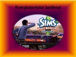 Kompiuteriniai žaidimai skaidrės 1