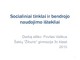 Socialiniai tinklai ir bendrojo naudojimo ištekliai