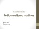 Tešlos maišymo mašinos