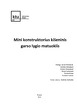 Garso matuoklis Inžinerinis darbas