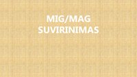 Suvirinimas ir jo būdai 1