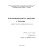 AUTOCAD referatas Kompiuterinės grafikos galimybės ir taikymas