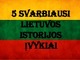 Svarbiausi Lietuvos istorijos įvykiai