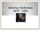 Albertas Einšteinas skaidrės (2)