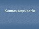 Kaunas tarpukariu