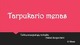 Tarpukario menas