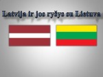 Latvija ir jos ryšys su Lietuva 1