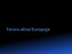 Teroro aktai Europoje
