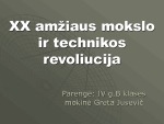 Mokslo ir technikos revoliucija 1