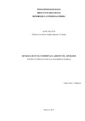 Senieji lietuvių papročiai laidotuvių apeigose 1