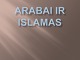 Arabai ir islamas