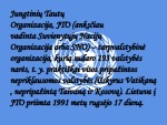 Jungtinių Tautų Organizacija namų darbas 2